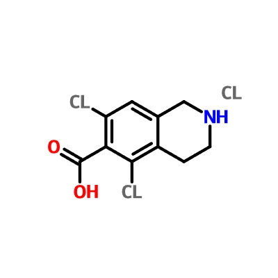 CAS 1289646-93-0|6-Acid izochinolincarboxilic, 5,7-diclor{-1,2,3,4-tetrahidro-, clorhidrat (1:1)