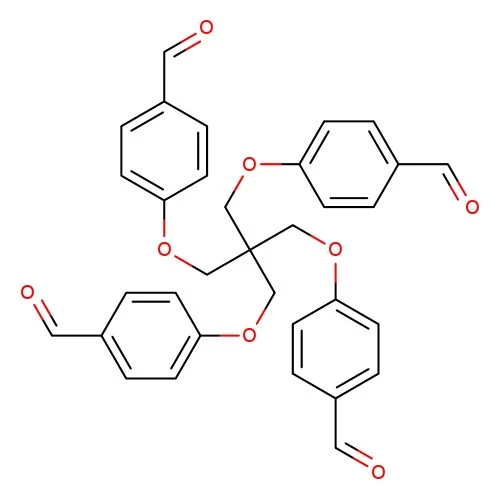CAS:381670-43-5|4,4'-((2,2-bis(({4-formilfenoxi)metil)propan-1,3-diil)bis(oxi))dibenzaldehidă