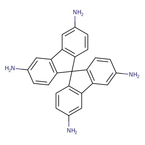 CAS:622011-41-0|9,9'-Spirobi[fluoren]-3,3',6,6'-tetraamină