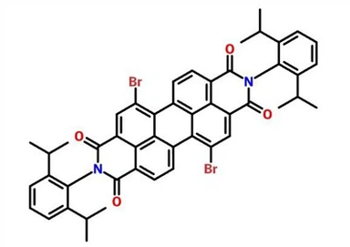CAS 331861-94-0|N,N'-bis(2,6-diizopropilfenil)-1,7-dibromo{-3,4,9,10-diimidă perilentetracarboxilic