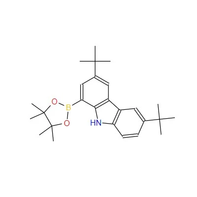 CAS:1510810-80-6|3,6-Di-tert-butil-1-(4,4,5,5-tetrametil-1,3,2-dioxaborolan-2-il )-9H-carbazol