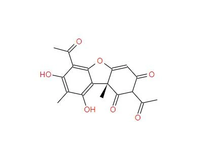 CAS: 7562-61-0 丨 (+)-acid usnic